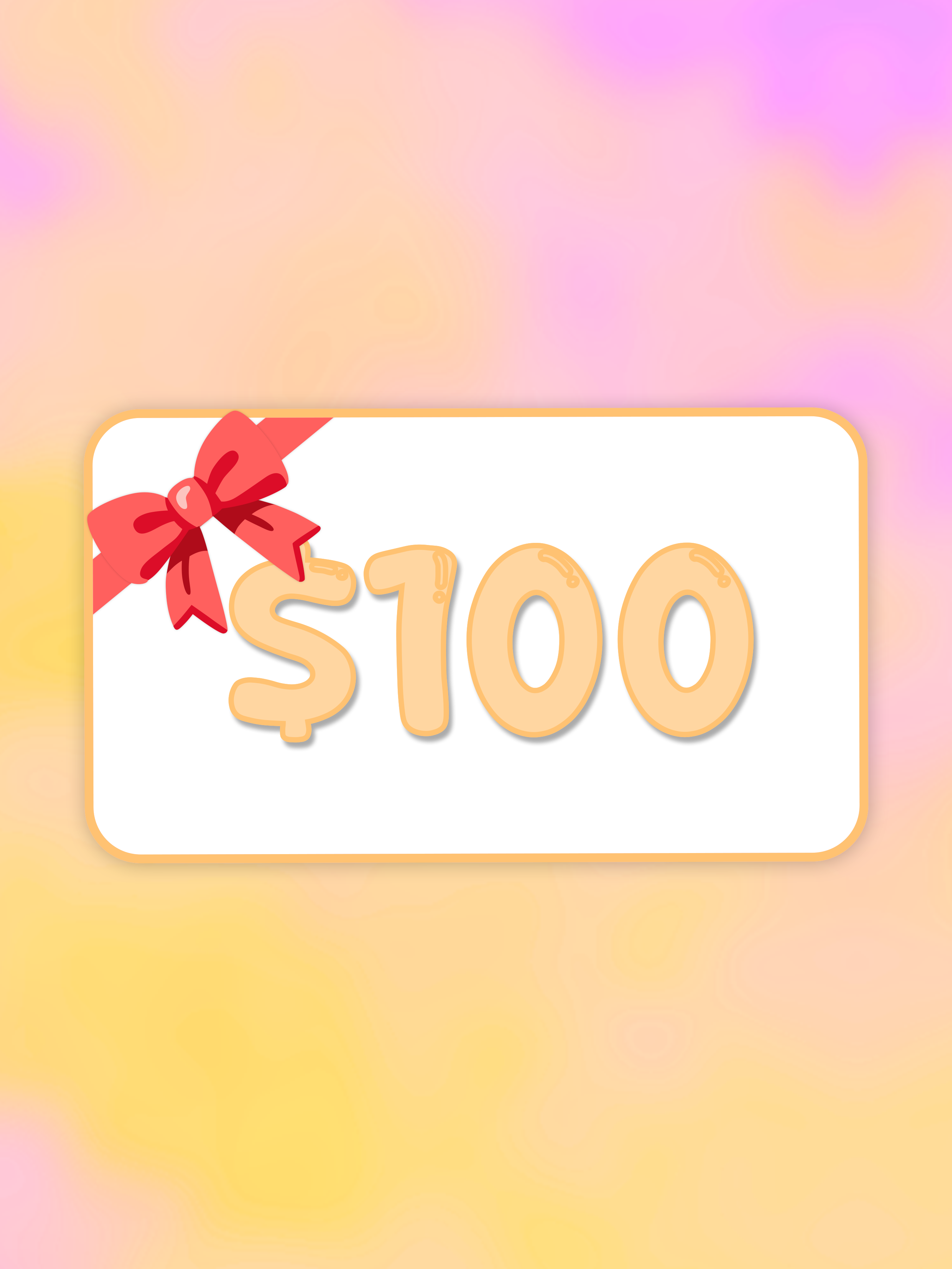 It's Custom Embroidery Gift Card!