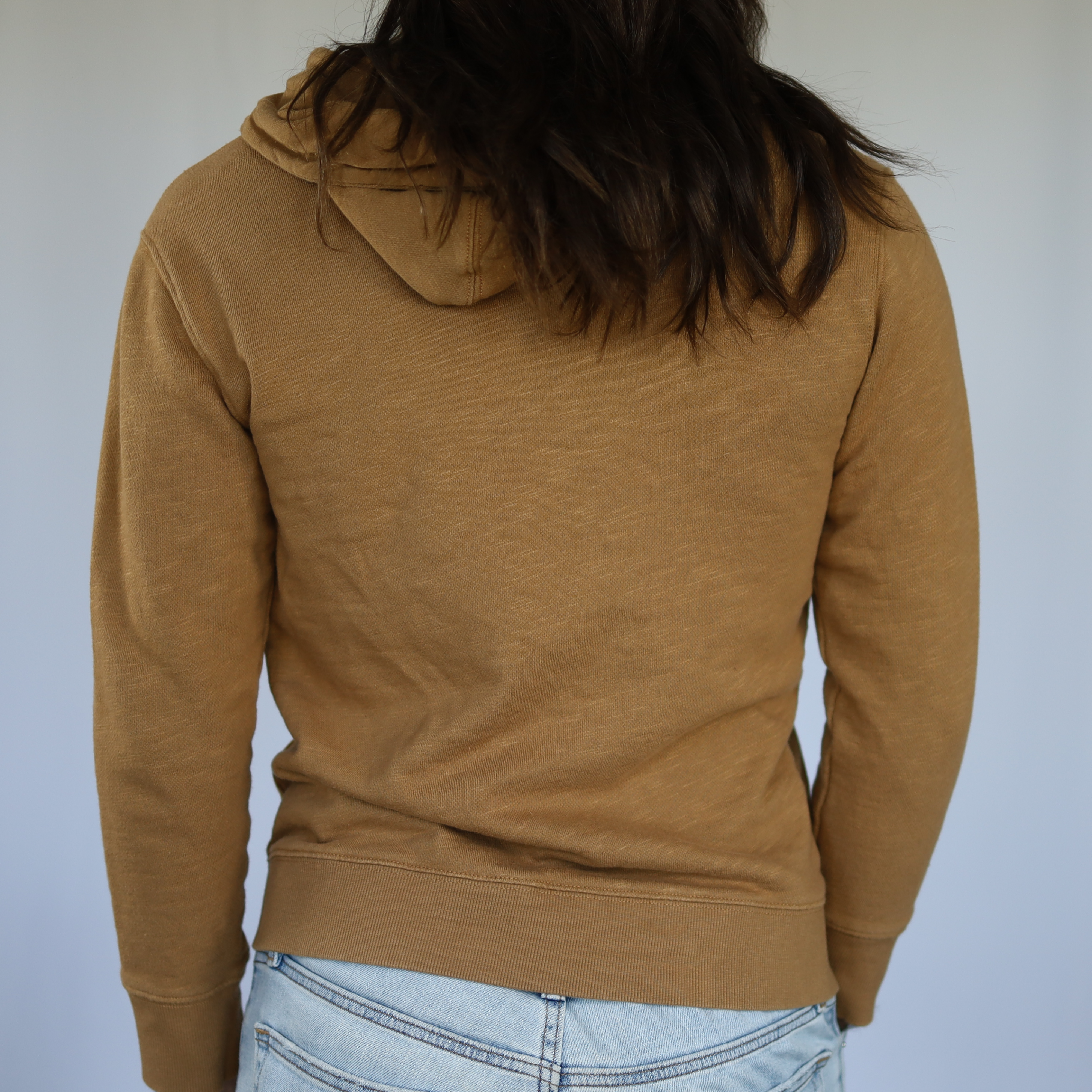 M.Y.O Thrifted Hooded Zipper Jacket (XS) #0434