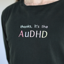 thanks it's the AuDHD