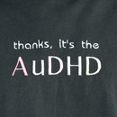 thanks it's the AuDHD