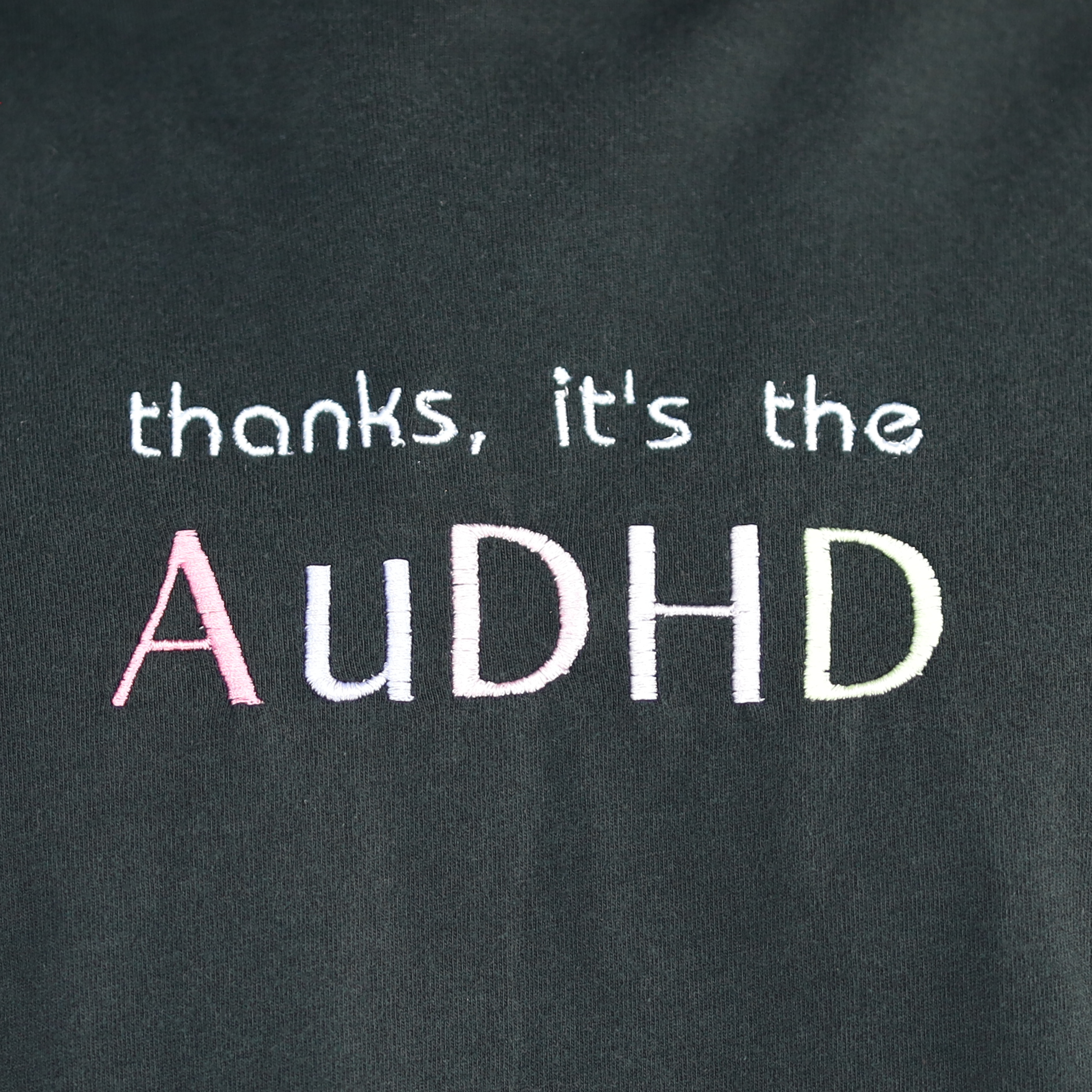 thanks it's the AuDHD