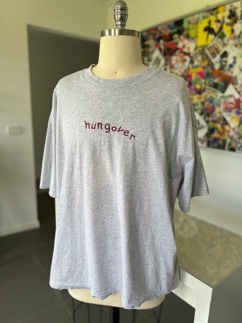 "hungover" Oversized T-Shirt